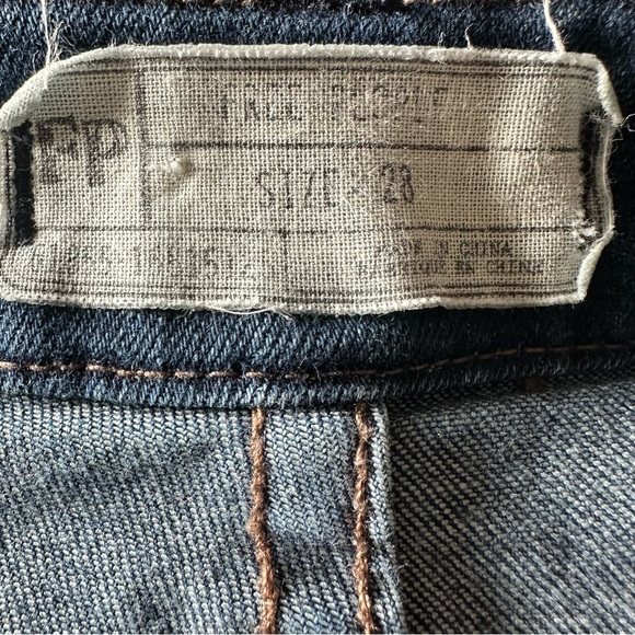Free people denim  overalls - Picture 7 of 8